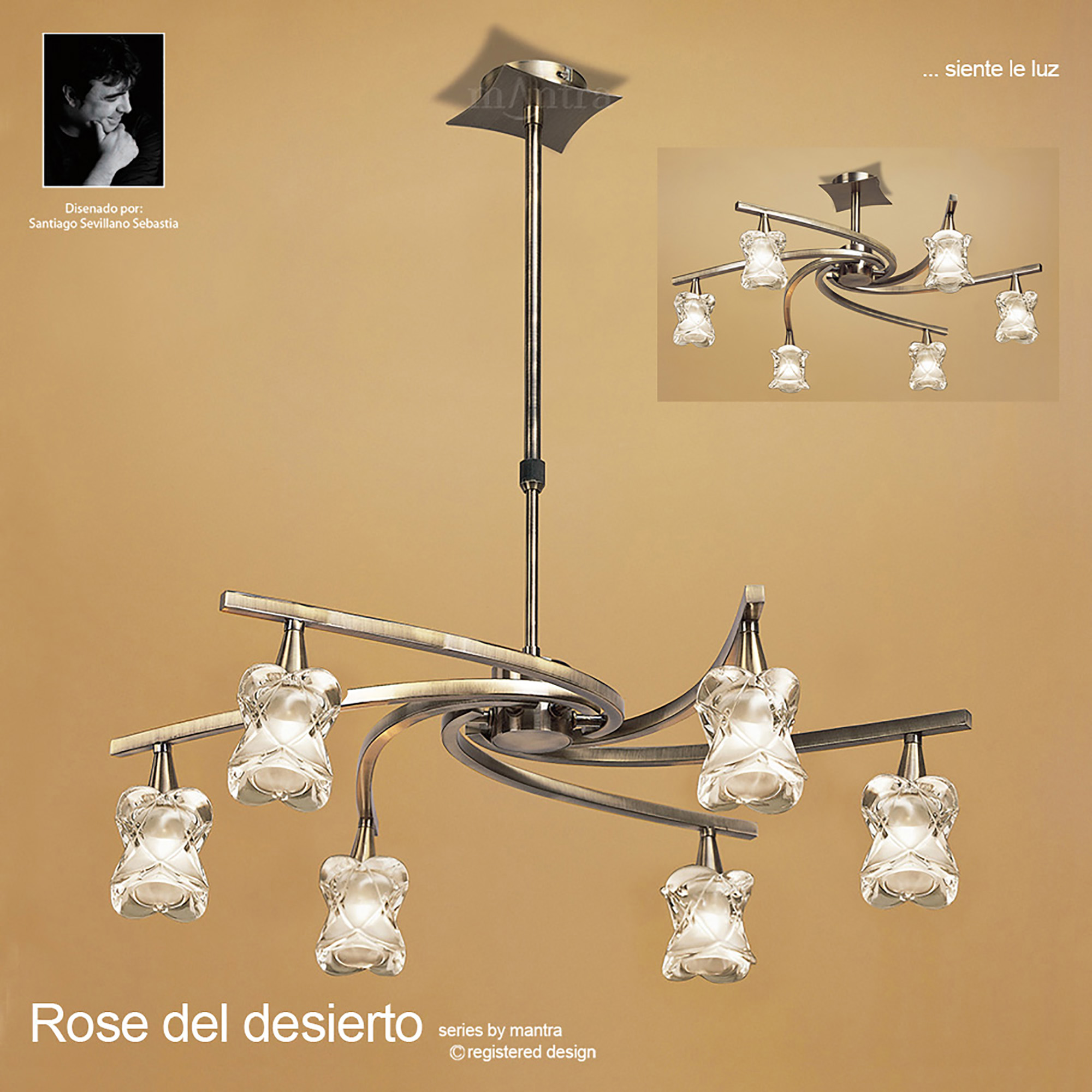 Rosa AB Ceiling Lights Mantra Contemporary Ceiling Lights Rosa AB Ceiling Lights Mantra Contemporary Ceiling Lights